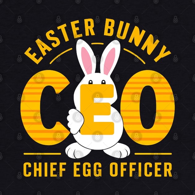 Easter Bunny CEO Chief Egg Officer by NomiCrafts